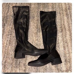 Steve Madden Black Over the Knee Boots